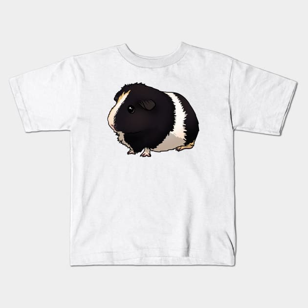 Tokyo the Guinea Pig Kids T-Shirt by Kats_guineapigs